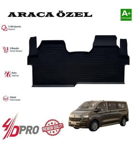 TRANSPORTER KOMBİ KISA ŞASE 4D HAVUZLU KAVUÇUK PASPAS 2025 2026 2027