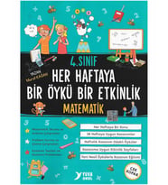 Yuva Yayınları 4. Sınıf Matematik Her Haftaya Bir Öykü Bir Etkinlik 
