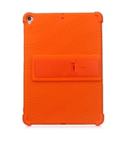 İPad 7 10.2 inch- İPad Air 3 10.5 inch Kılıf Standlı Darbe Emici Silikon Kılıf-(5775)