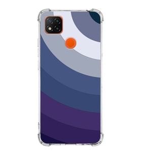 Xiaomi Redmi 9C Köşe Korumalı Antişok Kapak Renk Cümbüşü Tasarımlı Şeffaf Silikon Kılıf
