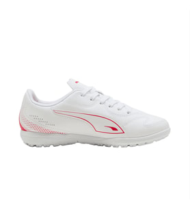 Puma 10850407 Vitoria II Tt Jr Unisex Çocuk Halı saha Ayakkabısı (Beyaz)