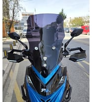 MOTOCAM RKN 530 ADV Ön Cam 2021-2026 Model 55cm Siyah Renkli 4mm