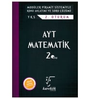 Karekök Yayınları Karekök - Ayt Matematik 2.kitap Mps Konu Anlatımlı (Çok Renkli)
