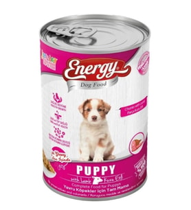 Energy Pet Food Energy Kuzu Etli Yavru Islak Köpek Konserve Maması 415 Gram 80 Adet