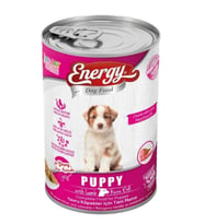 Energy Pet Food Energy Kuzu Etli Yavru Islak Köpek Konserve Maması 415 Gram 80 Adet