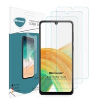 Microsonic Samsung Galaxy A33 5G Screen Protector Nano Glass Cam Ekran Koruyucu (3`lü Paket) (Renksiz)