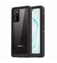 Microsonic Samsung Galaxy Note 20 Kılıf Waterproof 360 Full Body Protective Siyah