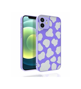 Apple iPhone 11 Uyumlu Kılıf Desenli Kamera Korumalı Parlak Zore Nora Kapak (Model 6)