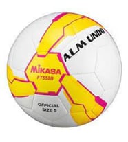 Mikasa Ft558B-Yp Sent. Deri Futbol Topu (Beyaz-Sarı)