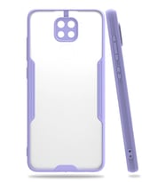 Newface Xiaomi Redmi Note 9 Kılıf Platin Silikon - Lila
