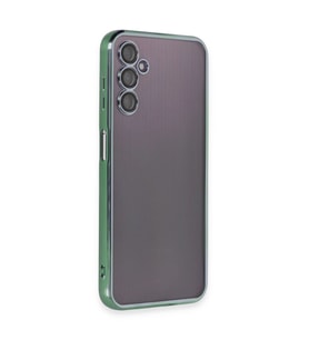 Samsung Galaxy A14 4g Kılıf Razer Lensli Silikon - Yeşil