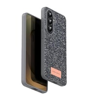 Onegif Samsung Galaxy A17 5g Bright Simli Kapak - Gümüş