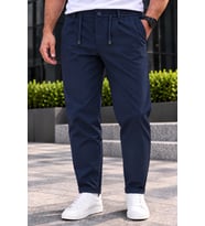 Erkek Esnek Kemerli Düğmeli Diagonal Kumaş Jogger Pantolon Kemerli Fermuarlı Düğmeli Beli Lastikli Rahat Kesim Şık Spor Günlük Erkek Pantolon