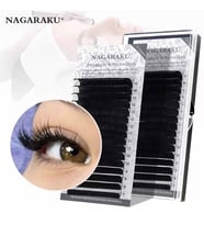 NAGARAKU 0,07 KALINLIK D KIVRIM MİX İPEK KİRPİK 7-15 MM BOY ARALIĞI
