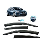 Opel Astra Uyumlu J 2010-2016 Model Cam Rüzgarlığı Kromlu Sunplex