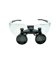 HiperLupa ST265 Doktor Gözlük Portwest Şeffaf Çerçeve 2-5X Siyah Loupe