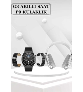 Yeni Nesil Sesli Görüşme Akıllı Saat ve Powerbank Çoklu Şarj Girişli Bluetooth Kulaklık Nabız Ölçer