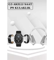 Yeni Nesil Sesli Görüşme Akıllı Saat ve Powerbank Çoklu Şarj Girişli Bluetooth Kulaklık Nabız Ölçer