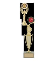 ODAK KUPA - Figürlü Kupalar - Melek Figürlü Kupalar FG-043 A - 48 cm
