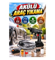 21V XR Li-Ion Akülü Yüksek Basınçlı Oto Yıkama ve Sulama Tabancası