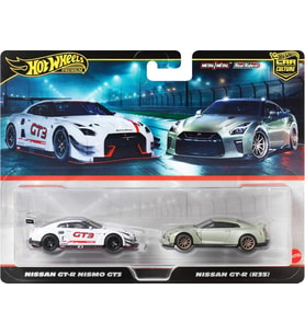 Hot Wheels Premium JBL05 Car Culture 2 Pack Nissan Gt-R Nismo Gt3 // Nissan Gt-R (R35)