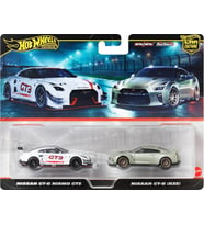 Hot Wheels Premium JBL05 Car Culture 2 Pack Nissan Gt-R Nismo Gt3 // Nissan Gt-R (R35)