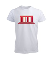 Anıtkabir Tasarımlı Tişört (Düz Beyaz)
