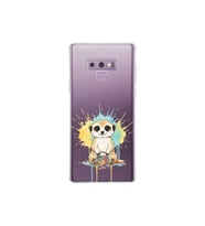 Samsung Galaxy Note 9 ile Uyumlu Splash Mirket Tasarımlı Şeffaf Silikon Kılıf
