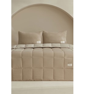 Relax Çift Kişilik Comfort Set/Uyku Seti Bej