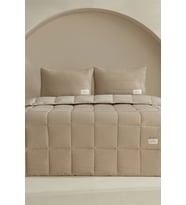 Relax Çift Kişilik Comfort Set/Uyku Seti Bej