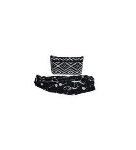 Lüks Tasarım Şıklığı Bandana ve Çanta Seti