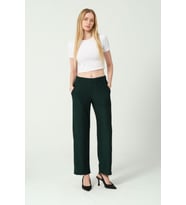 Kadın Yüksek Bel Bol Paça Pantalon