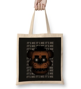 Five Nights At Freddy's It's Me Golden Freddy 02 Bez Çanta Uzun Saplı