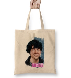 Bts Suga 02 Bez Çanta Uzun Saplı