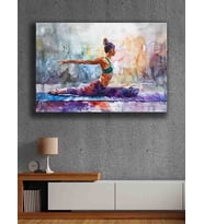 Koç stüdyo Modern tasarım kanvas tablo 50x70 (Çok Renkli)