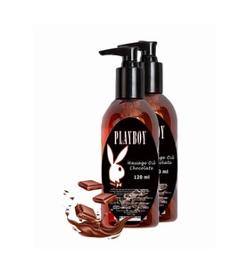 Çikolata Aromalı Vücut Masaj Yağı 120ml Chocolate Flavored Massage Oil 2 Adet