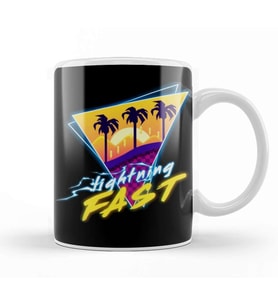 Sonic Lightning Fast Kupa Bardak Porselen