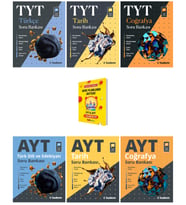 TYT - AYT Türkçe Tarih ve Coğrafya Soru Bankaları 6lı Set