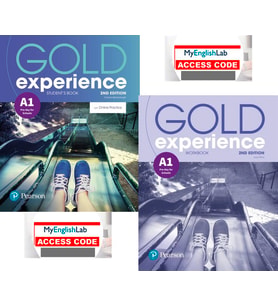 Gold Experience A1 Students' Book + Workbook with Myenglishlab  (Online Access Code lu)