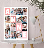 BK Gift Kişiye Özel Anne Temalı Kanvas Tablo-1