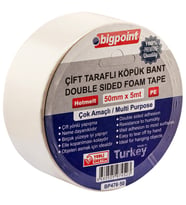 Bigpoint Çift Taraflı Köpük Bant 50mmx5m