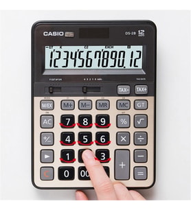 Casio DS-2B Gold Series Masaüstü Hesap Makinası