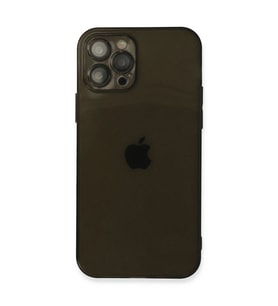 Apple İphone 12 Pro Max Kılıf Fly Lens Silikon - Siyah