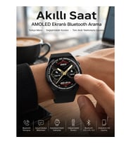Mey İthalat® Bluetooth Bağlantılı Akıllı Saat Tüm Telefonlara Uyumlu Değiştirilebilir Kordon