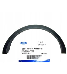 ford transit- v363- 2019-2025  arka çamurluk agzı alt sacı sağ (arka teker arkası) (uzun) Oem No (BK