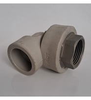 PPRC DİŞİ DİRSEK Ø32x1" ALTI KÖŞE ( FIRAT ) GRİ