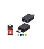 Hadron Hdx5051(4457k) Otg Type-c To Usb Metal Kutulu (Siyah)