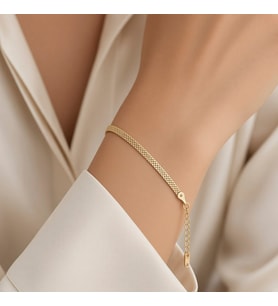STİL İNCİSİ/XUPING JEWELRY EZME SEPET MODEL BİLEKLİK