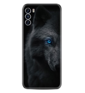 Reeder S19 Max Pro S Kılıf Resimli Desenli Silikon Platinium Series Dark Wolfs 1834