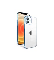Apple iPhone 12 Uyumlu Kılıf Kamera Korumalı Renkli Çerçeveli Zore Garaj Kapak